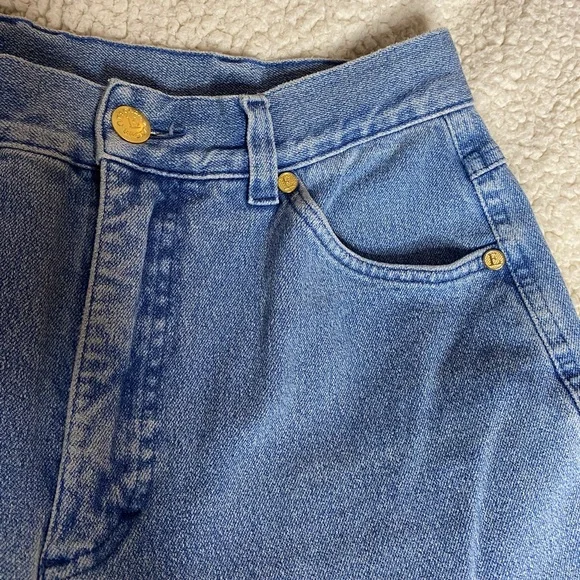 ESCADA Vintage Denim High Rise Jeans 5 Pocket Pants - Picture 9 of 16